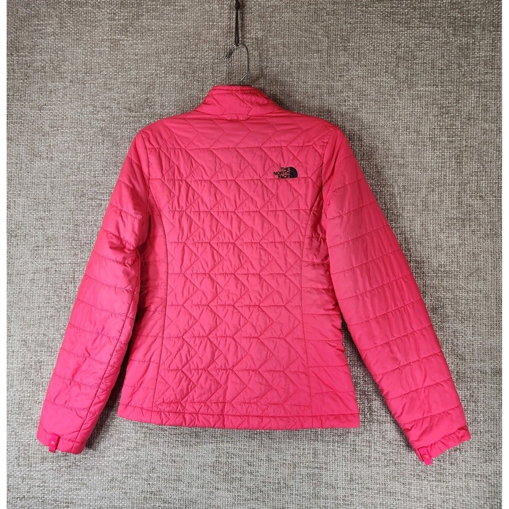 The North Face Jacket Womens S Pink Quilted Full Zip Lightweight Insulated Liner - Picture 8 of 14